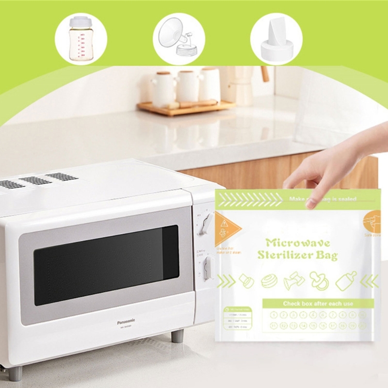 ถุงนึ่งฆ่าเชื้อด้วยไอน้ำในไมโค - Zwitsal Baby Products บทวิจารณ์และราคา