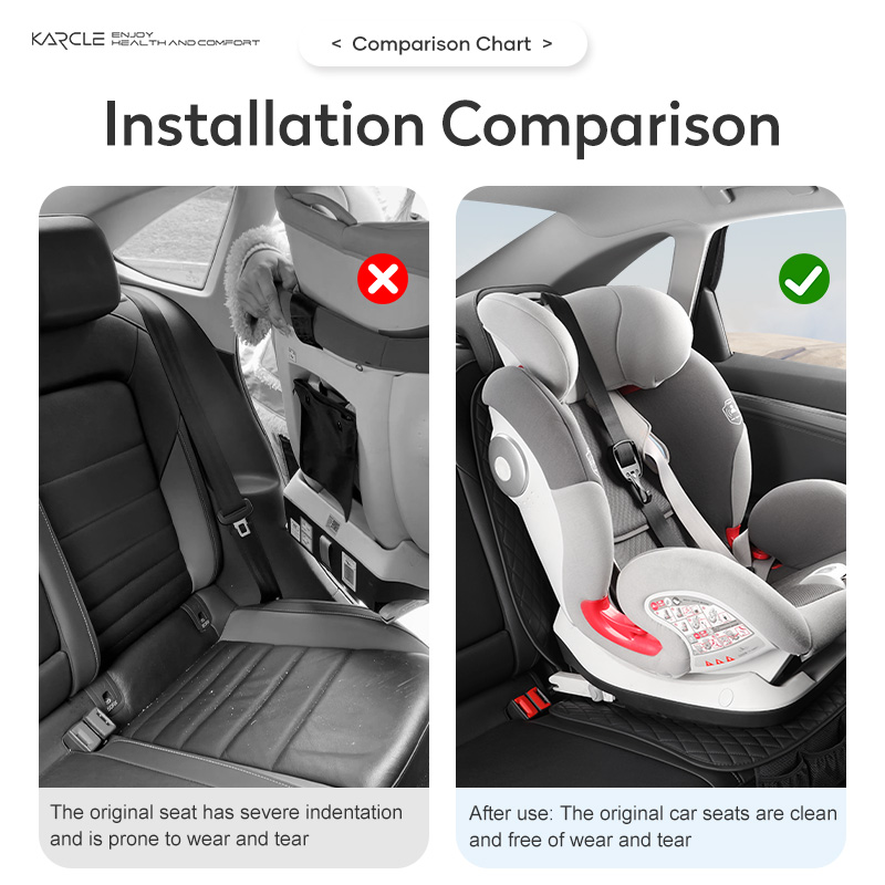 แผ่นรองเบาะนั่งรถยนต์หนัง PU ส - Infant Car Seat Cover บทวิจารณ์และราคา