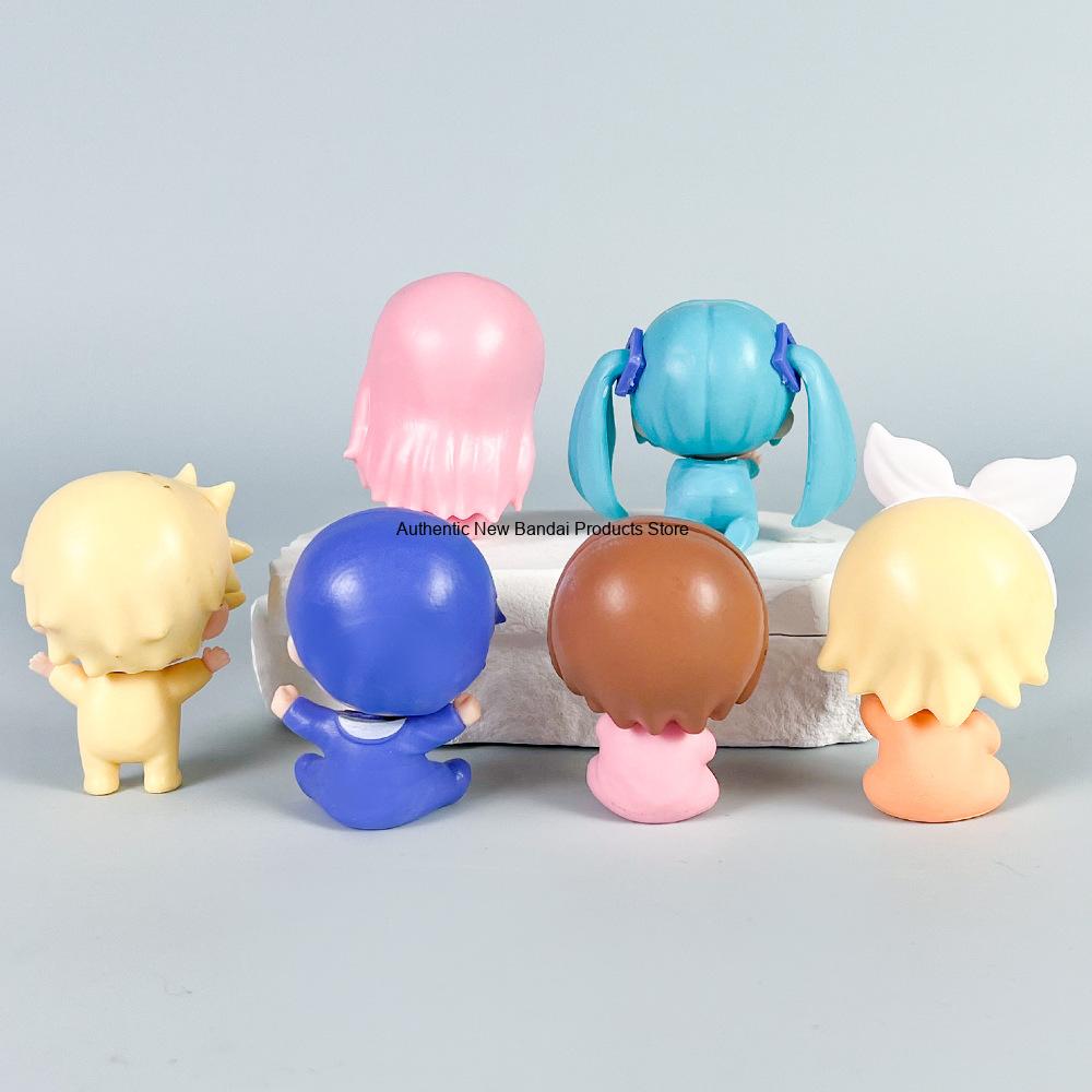 6 ชิ้น/ชุด ฟิกเกอร์อนิเมะฮัตสึ - Baby Q Products บทวิจารณ์และราคา